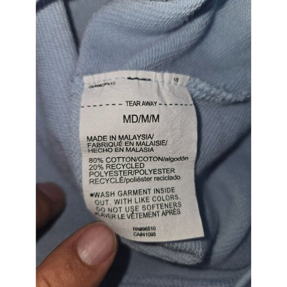 Under Armour Blue Mens Cotton Blend Hoodie Medium - Picture 5 of 6